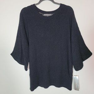 NY Collection Bkack Sweater Womens XL